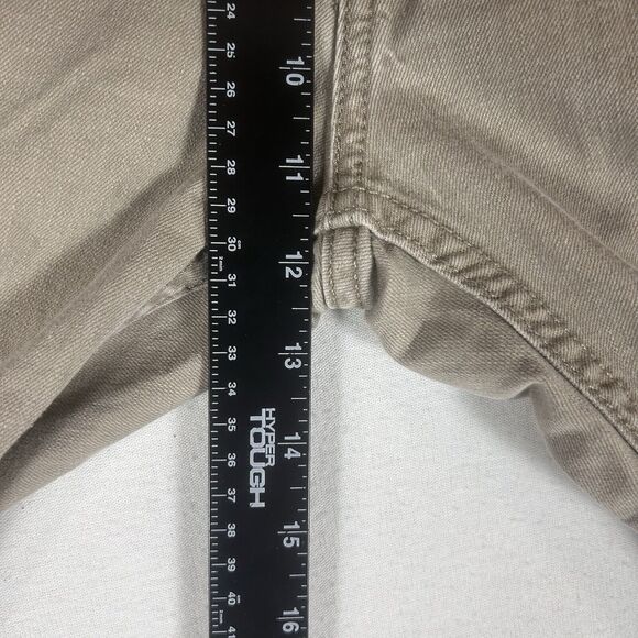 Levi’s 505 Khaki Pants Straight Fit Denim Jeans Mens 36x34 Casual 100% Cotton - Picture 13 of 16